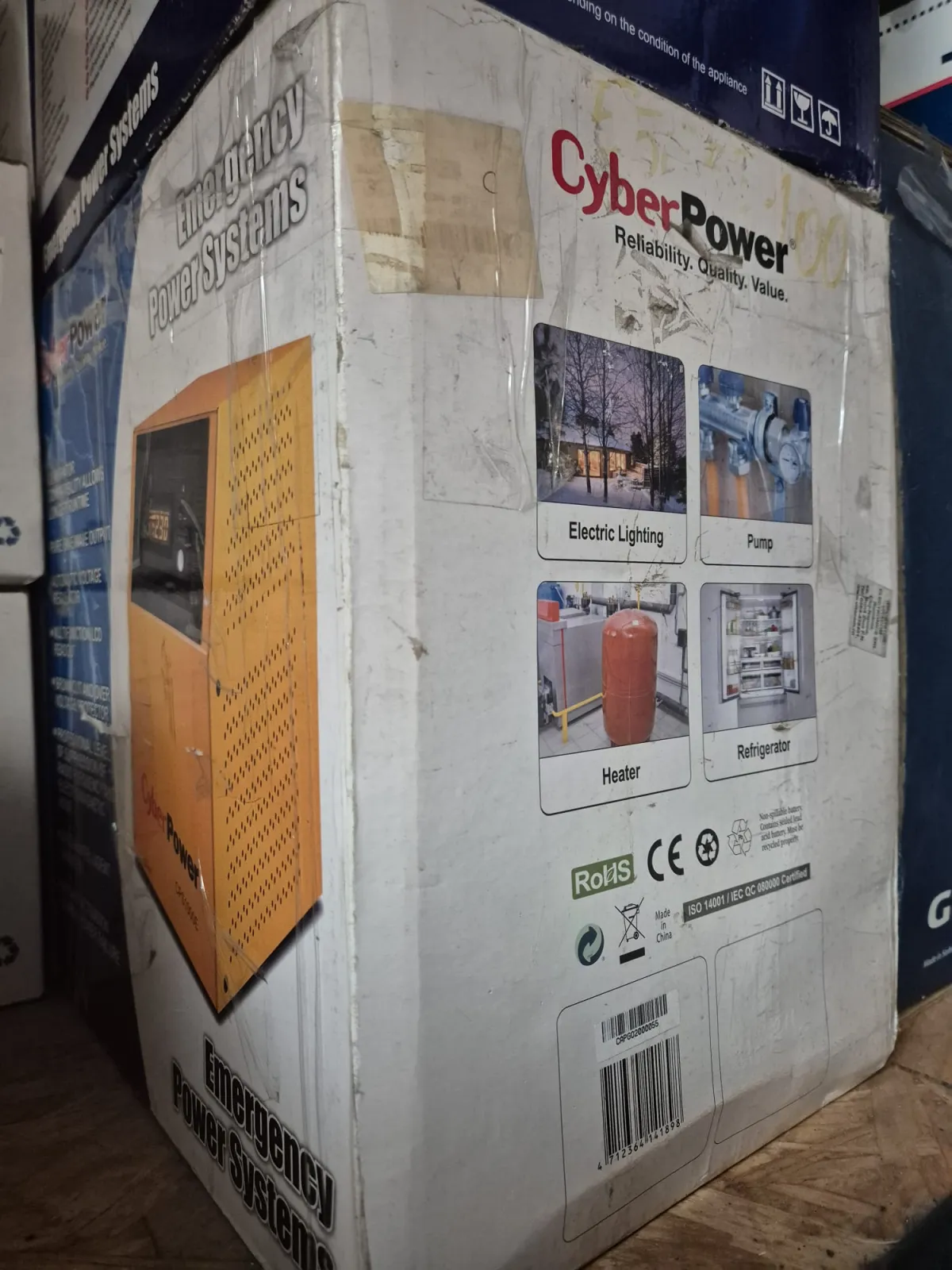 Sursa UPS Cyber Power CPS1000E, 1000VA / 700W fara baterie