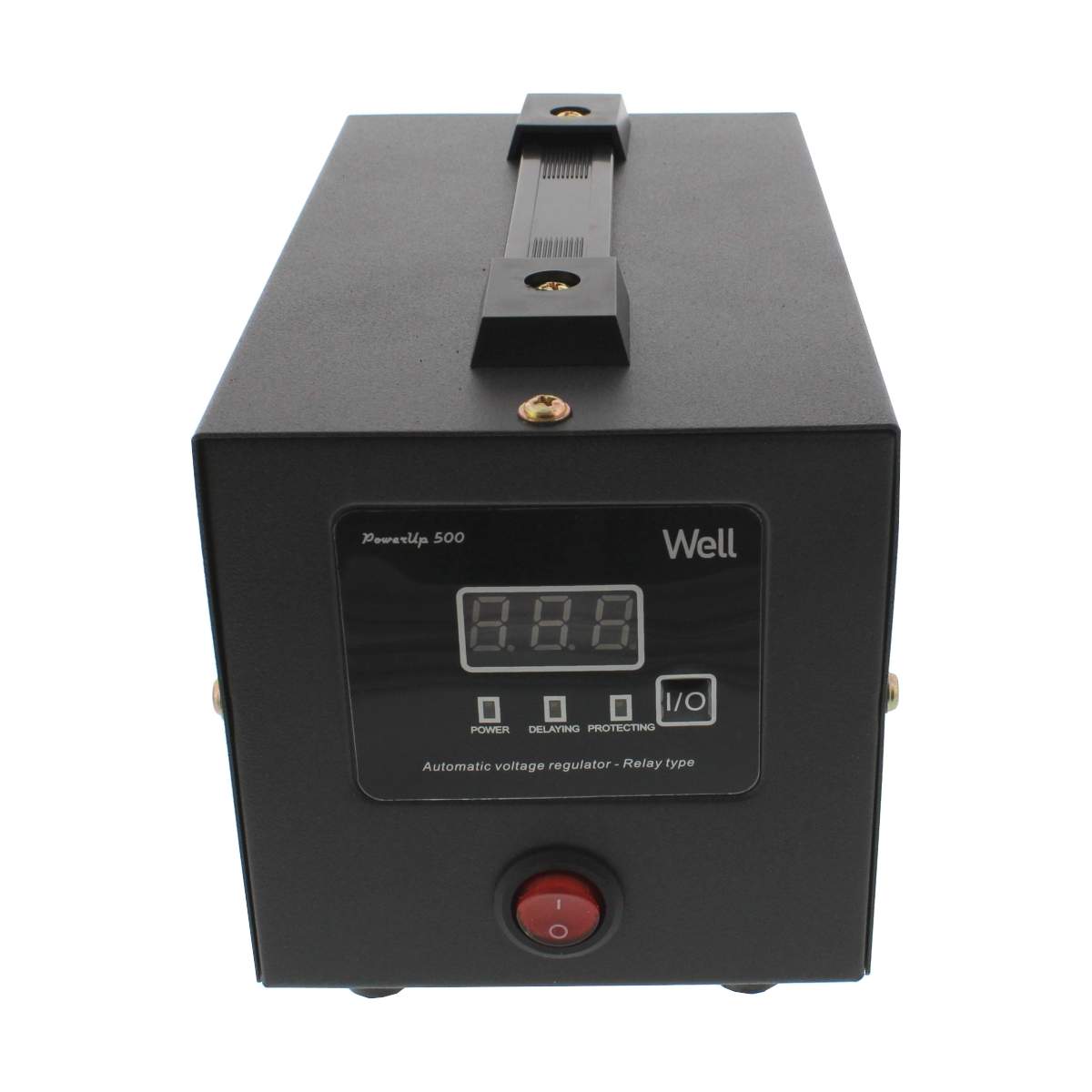 Stabilizator de tensiune cu releu POWERUP 500VA/300W Well